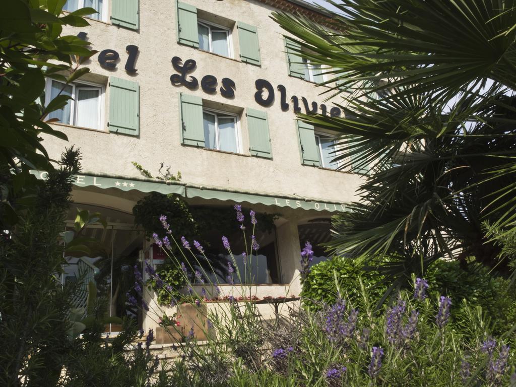 Hotel Les Oliviers Fayence Exterior photo